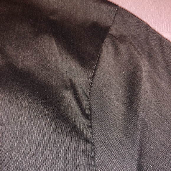 At Last Women’s charcoal button-down - Picture 7 of 8